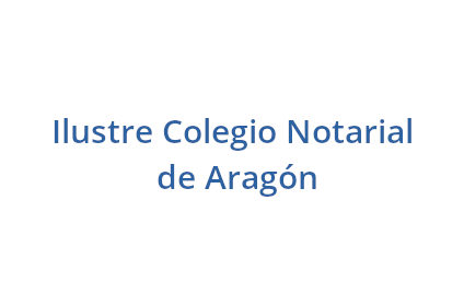 imagen logotipo del Ilustre Colegio Notarial de Aragón
